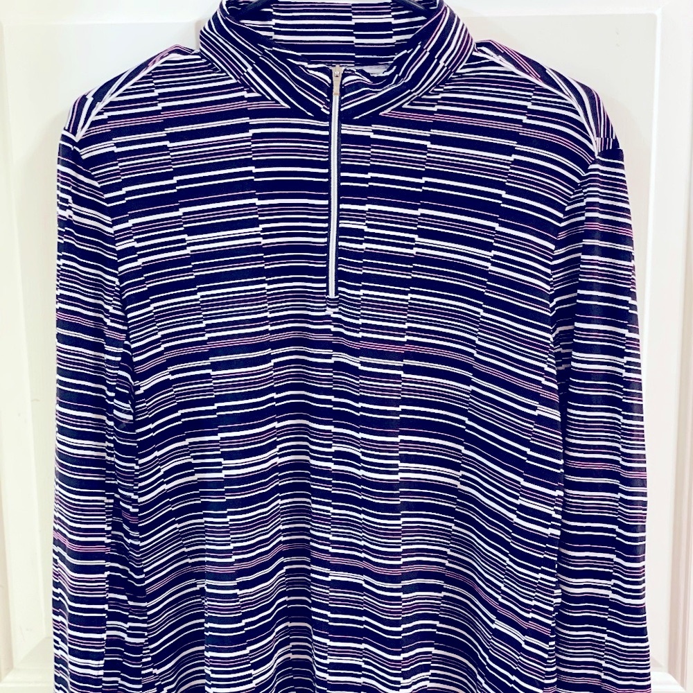 N VO long sleeve golf cardigan